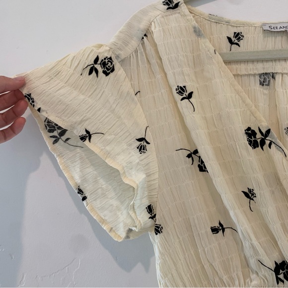 Cream Maxi Dress - Picture 9 of 11